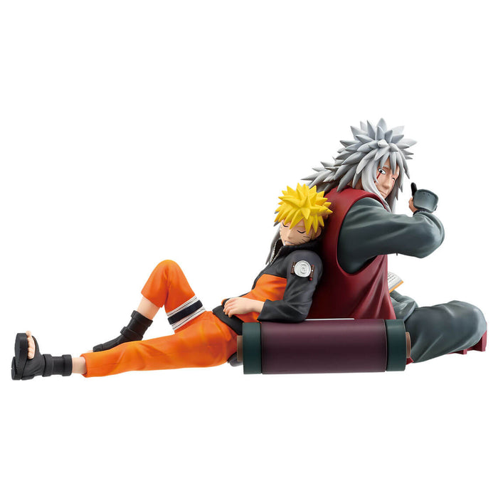 ICHIBAN KUJI NARUTO SHIPPUDEN LEGENDARY THREE NINJAS &#8211; FIGURINE NARUTO UZUMAKI &#038; JIRAYA LAST ONE JAPANDCO 3