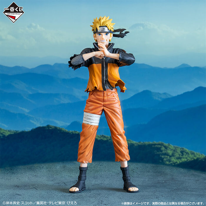 ICHIBAN KUJI NARUTO SHIPPUDEN SHINOBI NO KIZUNA - FIGURINE NARUTO UZUMAKI LOT A JAPANDCO 2c