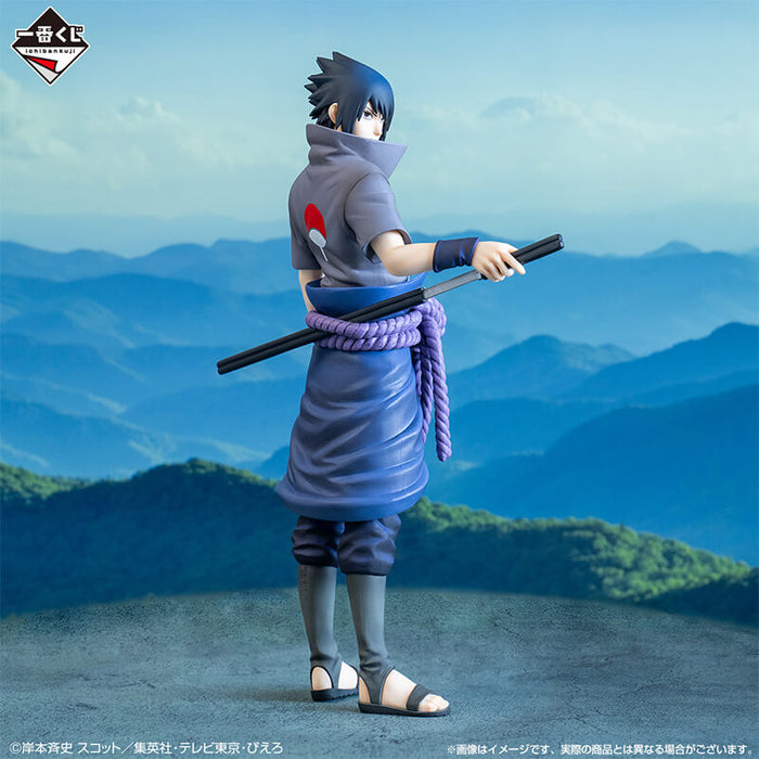 ICHIBAN KUJI NARUTO SHIPPUDEN SHINOBI NO KIZUNA - FIGURINE UCHIHA SASUKE LOT B JAPANDCO 2c