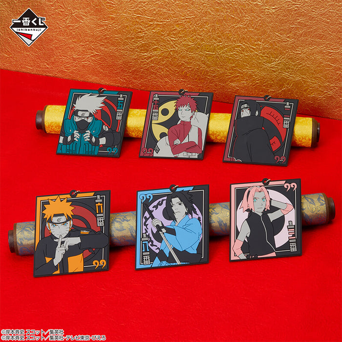 ICHIBAN KUJI NARUTOP99 &#8211; RUBBER CHARM FULL SET LOT H JAPANDCO 2