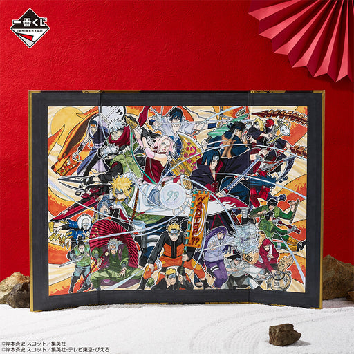 ICHIBAN KUJI NARUTOP99 &#8211; VISUAL BOARD ILLUSTRATION DRAWN BY MASASHI KISHIMOTO LAST ONE JAPANDCO 2