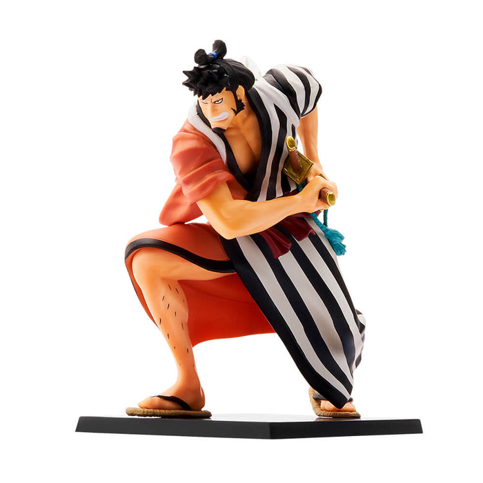 ICHIBAN KUJI ONE PIECE AKASHIA NINE MEN SECOND EDITION - FIGURINE KINEMON LOT A JAPANDCO 2c