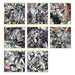 ICHIBAN KUJI ONE PIECE EX THOSE WHO HARBOR THE DEVIL VOL.2 - METALLIC SHIKISHI FULL SET LOT F JAPANDCO 3c