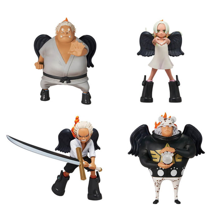 ICHIBAN KUJI ONE PIECE FUTURE ISLAND EGGHEAD &#8211; MINI FIGURE SERAPHIM FULL SET LOT G JAPANDCO 4