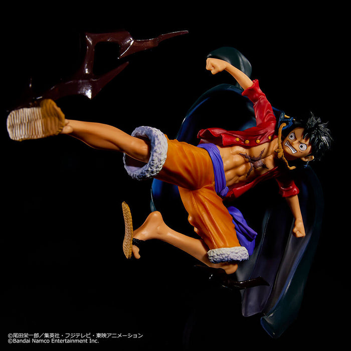 ICHIBAN KUJI ONE PIECE HAOU NO CHOU WITH ONE PIECE TREASURE CRUISE - FIGURINE MONKEY.D.LUFFY LOT C JAPANDCO 2c