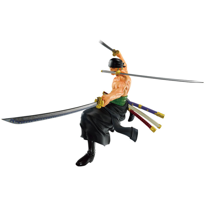 ICHIBAN KUJI ONE PIECE HAOU NO CHOU WITH ONE PIECE TREASURE CRUISE - FIGURINE RORONOA ZORO LOT D JAPANDCO 4c