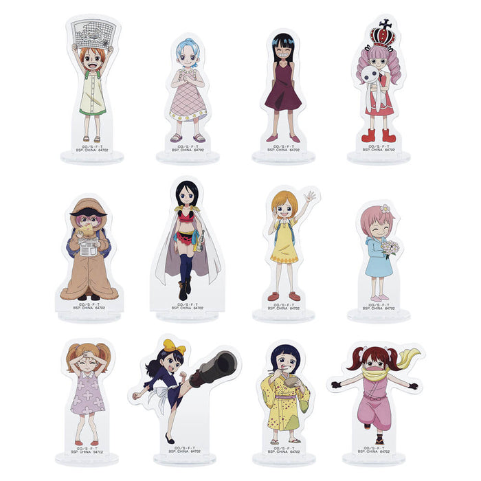 ICHIBAN KUJI ONE PIECE MEMORY OF HEROINES &#8211; ACRYLIC STAND FULL SET LOT H JAPANDCO 3