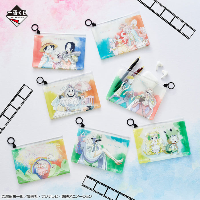 ICHIBAN KUJI ONE PIECE MEMORY OF HEROINES &#8211; SLIDER POUCH FULL SET LOT G JAPANDCO 2