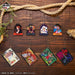 ICHIBAN KUJI ONE PIECE NEW FOUR EMPERORS &#8211; ACRYLIC CHARM FULL SET LOT G JAPANDCO 2