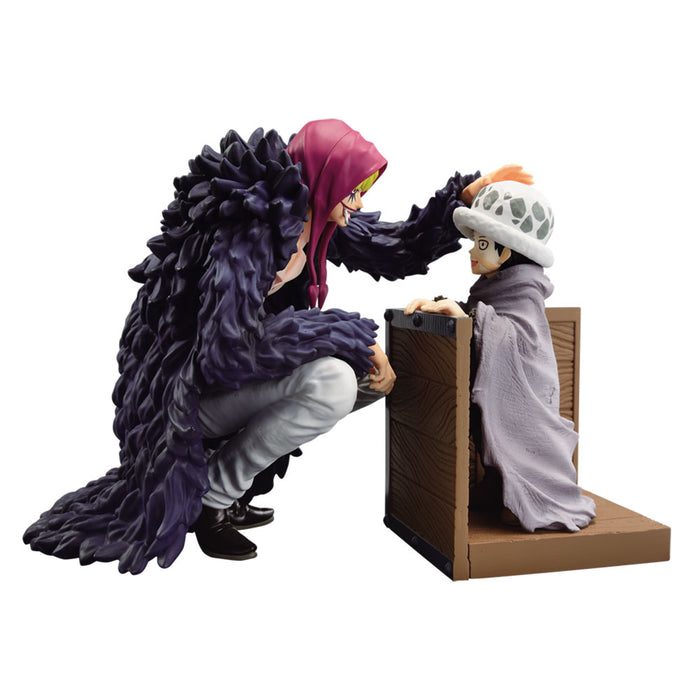 ICHIBAN KUJI ONE PIECE REVIBLE MOMENT &#8211; FIGURINE LAW &#038; CORAZON LOT B JAPANDCO 2