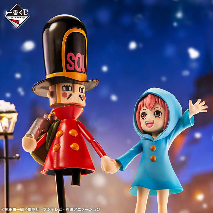 ICHIBAN KUJI ONE PIECE REVIBLE MOMENT II - FIGURINE KYROS & REBECCA LOT D JAPANDCO 2c