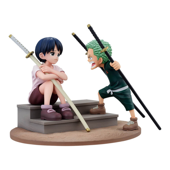 ICHIBAN KUJI ONE PIECE ROAD TO DAWN &#8211; FIGURINE RORONOA ZORO &#038; KUINA LOT C JAPANDCO 5