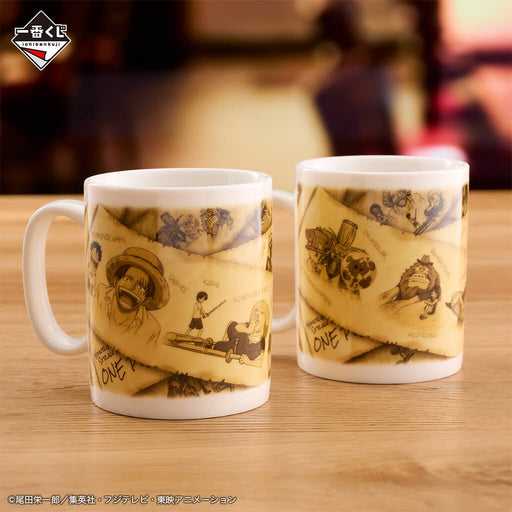 ICHIBAN KUJI ONE PIECE ROAD TO DAWN &#8211; MUG (VER.A) LOT E JAPANDCO 1