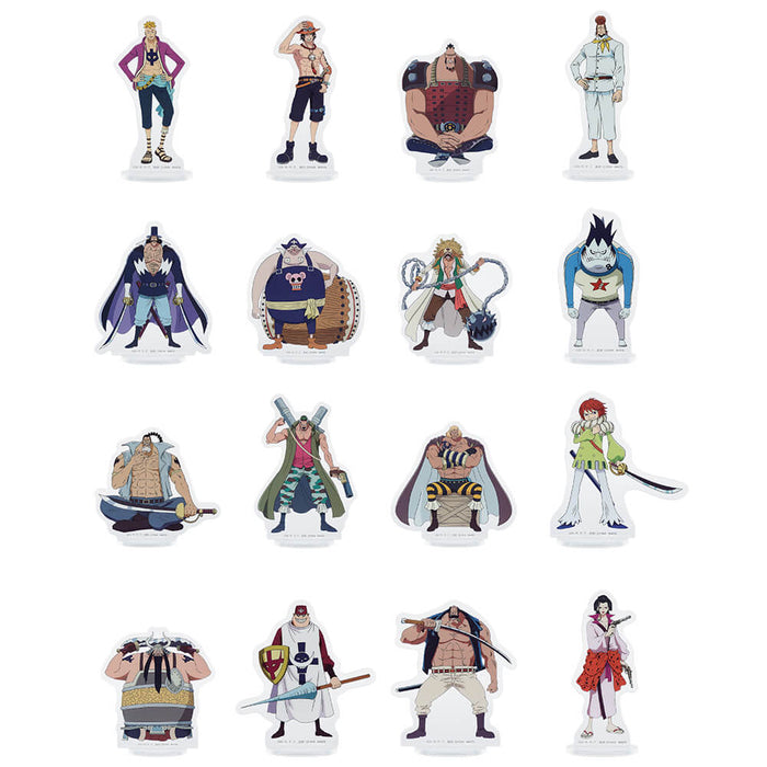 ICHIBAN KUJI ONE PIECE WHITEBEARD PIRATES FATHER AND SONS &#8211; ACRYLIC STAND FULL SET LOT G JAPANDCO 3