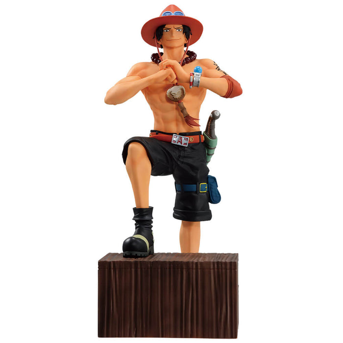 ICHIBAN KUJI ONE PIECE WHITEBEARD PIRATES FATHER AND SONS &#8211; FIGURINE PORTGAS D. ACE LOT C JAPANDCO 3