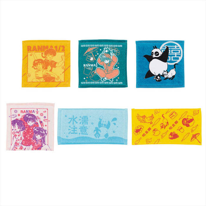 ICHIBAN KUJI RANMA 1-2 &#8211; TOWEL FULL SET LOT G JAPANDCO 3