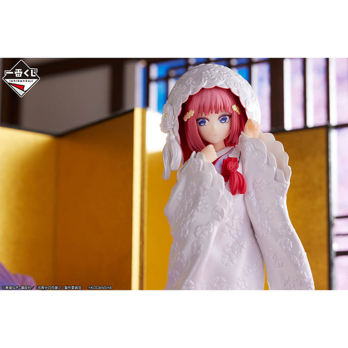 ICHIBAN KUJI THE QUINTESSENTIAL QUINTUPLETS BLESSED GATEWAY - FIGURINE NAKANO NINO LOT B JAPANDCO 4c