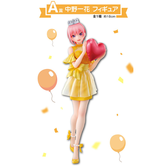 ICHIBAN KUJI THE QUINTESSENTIAL QUINTUPLETS CELEBRATION &#8211; FIGURINE NAKANO ICHIKA LOT A JAPANDCO 1