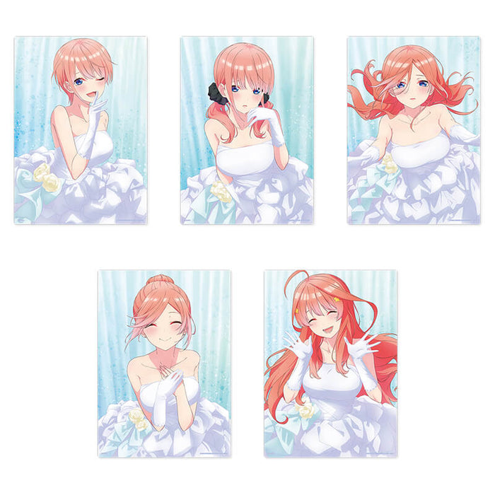 ICHIBAN KUJI THE QUINTESSENTIAL QUINTUPLETS GAME FINAL - VISUAL BOARD FULL SET LOT F JAPANDCO 3c