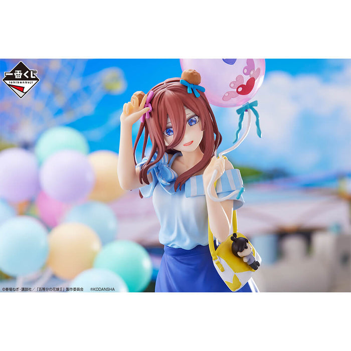 ICHIBAN KUJI THE QUINTESSENTIAL QUINTUPLETS THE BEST HOLIDAYS - FIGURINE NAKANO MIKU LOT C JAPANDCO 3c