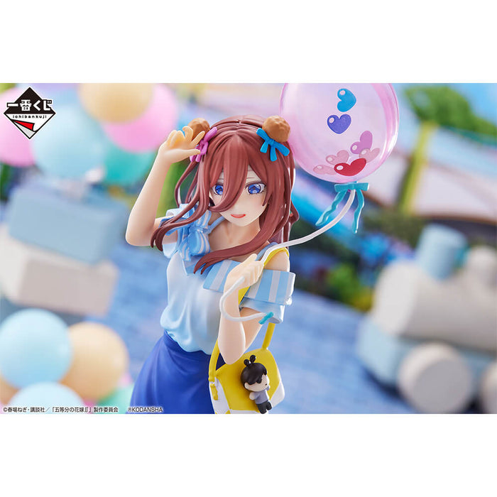 ICHIBAN KUJI THE QUINTESSENTIAL QUINTUPLETS THE BEST HOLIDAYS - FIGURINE NAKANO MIKU LOT C JAPANDCO 4c