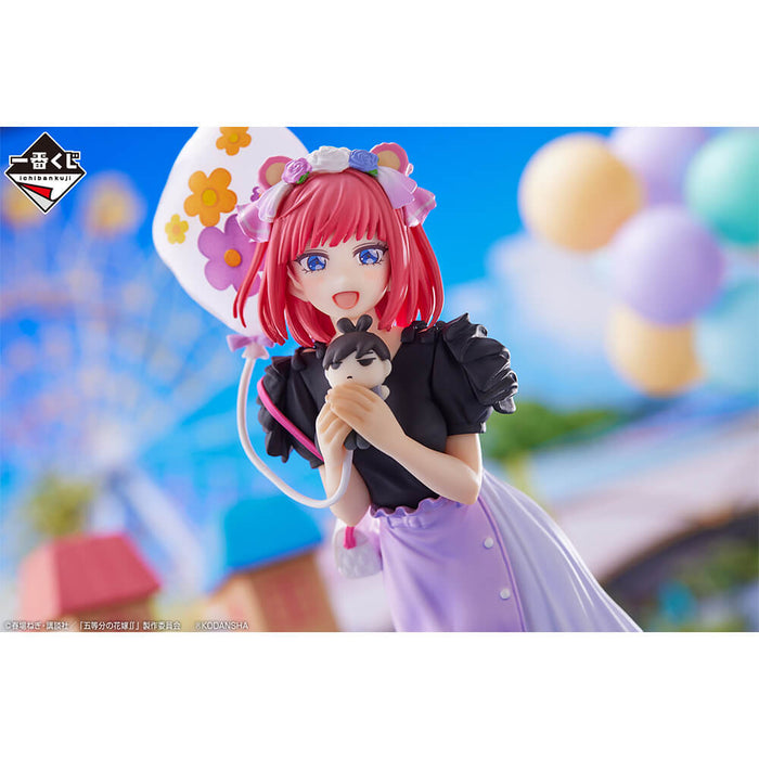 ICHIBAN KUJI THE QUINTESSENTIAL QUINTUPLETS THE BEST HOLIDAYS - FIGURINE NAKANO NINO LOT B JAPANDCO 4c