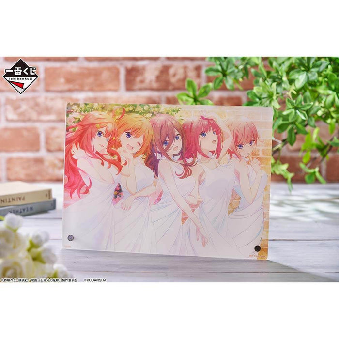 ICHIBAN KUJI THE QUINTESSENTIAL QUINTUPLETS TRAJECTORY OF TOURS - ACRYLIC BOARD LAST ONE JAPANDCO 1c