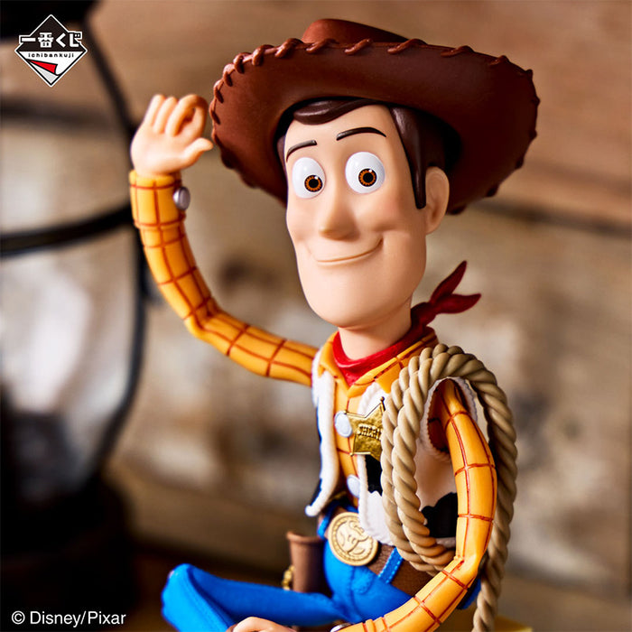 ICHIBAN KUJI TOY STORY I'M HERE FOR YOU! - FIGURINE WOODY LOT A JAPANDCO 3c