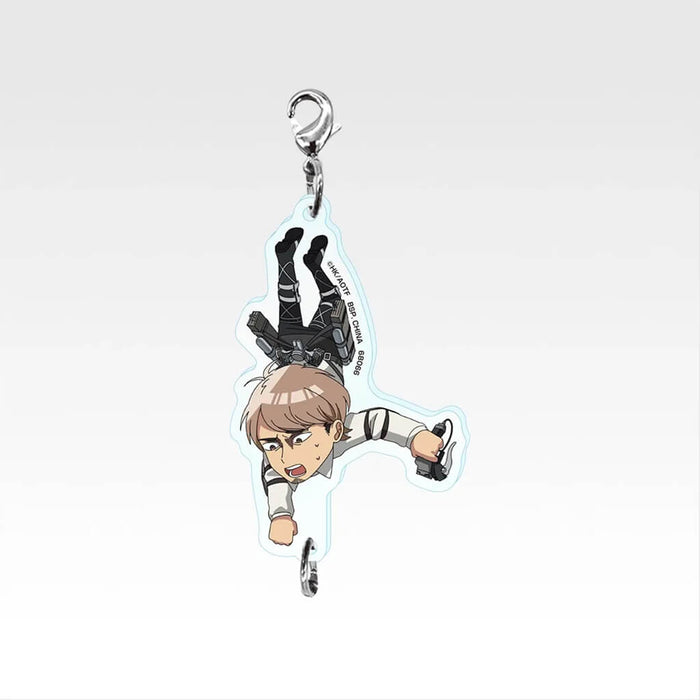 ICHIBAN KUJI ATTACK ON TITAN EACH PERSON'S RESOLVE - CONNECTABLE ACRYLIC CHARM FULL SET LOT F