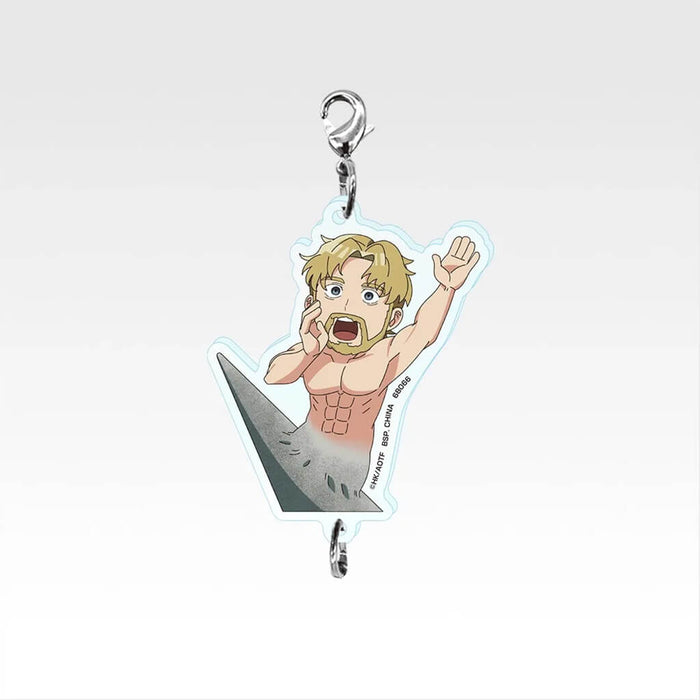 ICHIBAN KUJI ATTACK ON TITAN EACH PERSON'S RESOLVE - CONNECTABLE ACRYLIC CHARM FULL SET LOT F