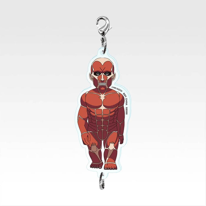 ICHIBAN KUJI ATTACK ON TITAN EACH PERSON'S RESOLVE - CONNECTABLE ACRYLIC CHARM FULL SET LOT F
