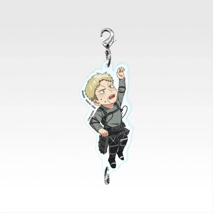 ICHIBAN KUJI ATTACK ON TITAN EACH PERSON'S RESOLVE - CONNECTABLE ACRYLIC CHARM FULL SET LOT F