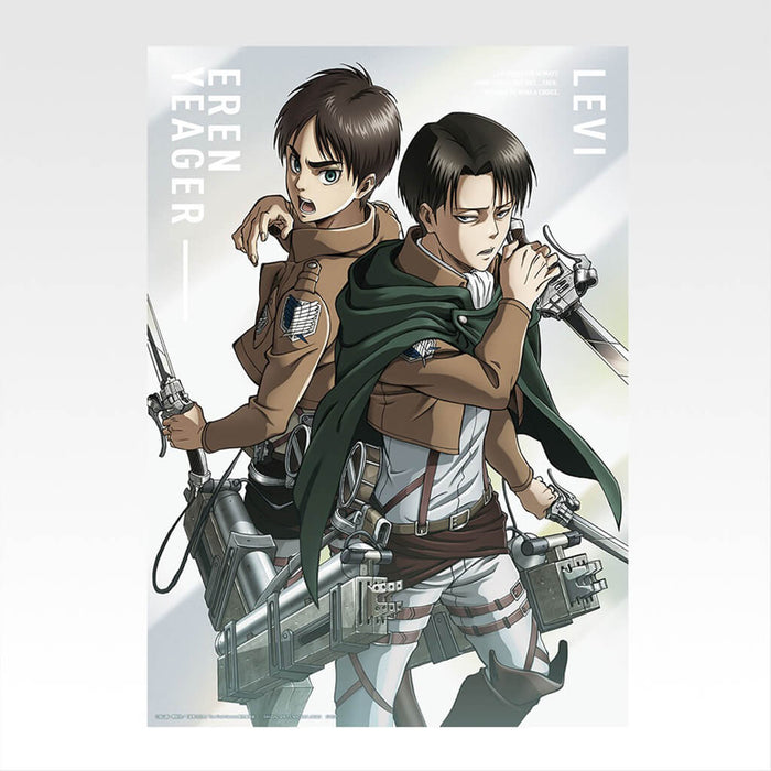 ICHIBAN KUJI ATAQUE A LOS TITANES: DERROTA AL TITÁN BESTIA - LOTE COMPLETO DE PÓSTERES TRANSPARENTES