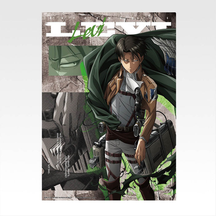 ICHIBAN KUJI ATAQUE A LOS TITANES: DERROTA AL TITÁN BESTIA - LOTE COMPLETO DE PÓSTERES TRANSPARENTES