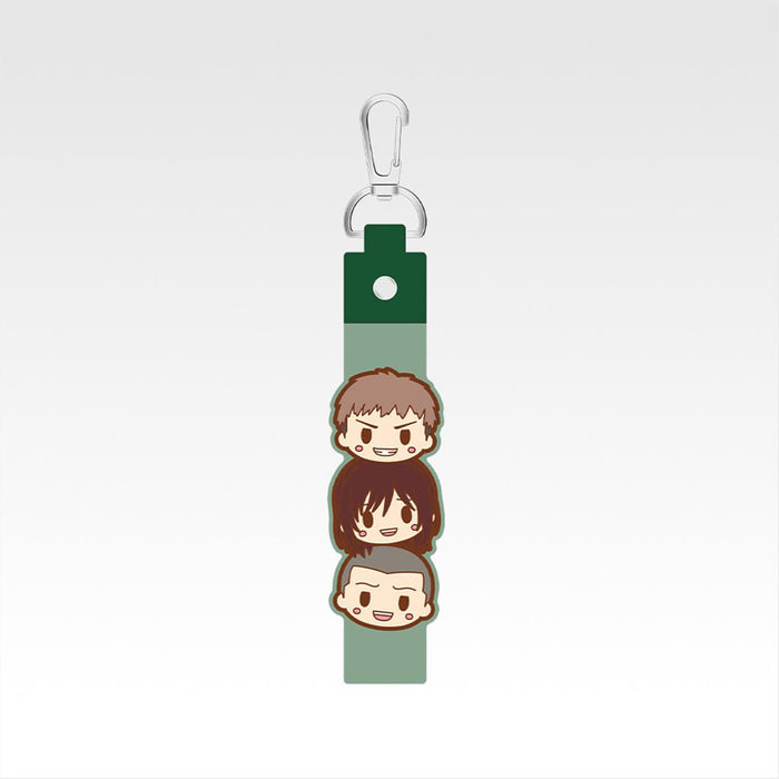 Lote completo de llaveros Pokotto de Ichiban Kuji: Ataque a los Titanes: Derrota al Titán Bestia