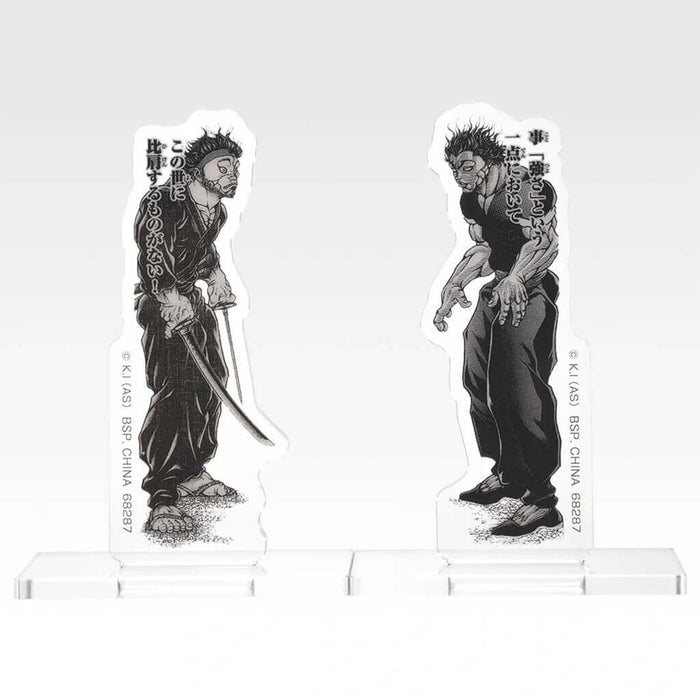 ICHIBAN KUJI BAKI THE GREAT HEARTBEAT - ACRYLIC STAND FULL SET LOT G