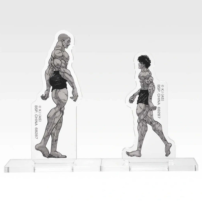 ICHIBAN KUJI BAKI THE GREAT HEARTBEAT - ACRYLIC STAND FULL SET LOT G