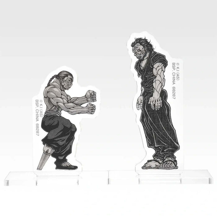 ICHIBAN KUJI BAKI THE GREAT HEARTBEAT - ACRYLIC STAND FULL SET LOT G