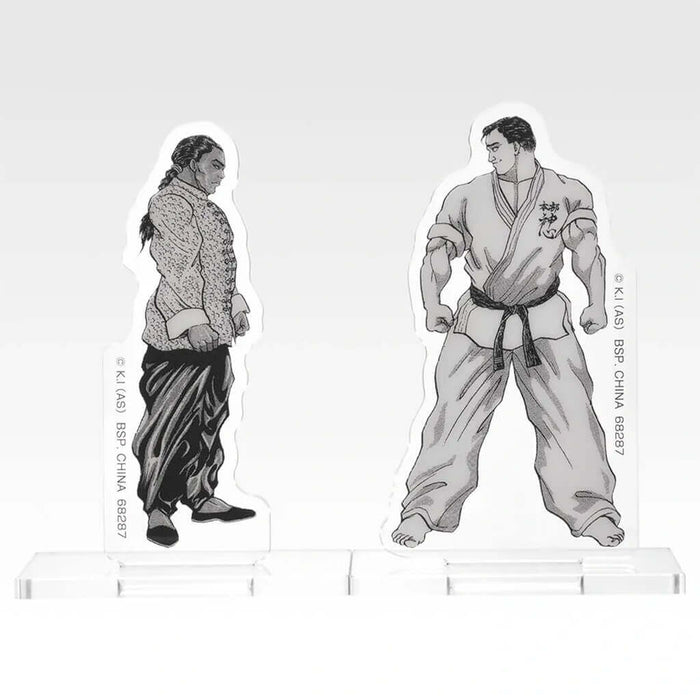 ICHIBAN KUJI BAKI THE GREAT HEARTBEAT - ACRYLIC STAND FULL SET LOT G