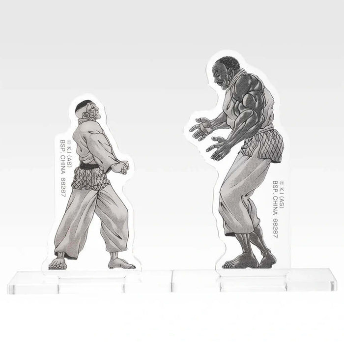 ICHIBAN KUJI BAKI THE GREAT HEARTBEAT - ACRYLIC STAND FULL SET LOT G