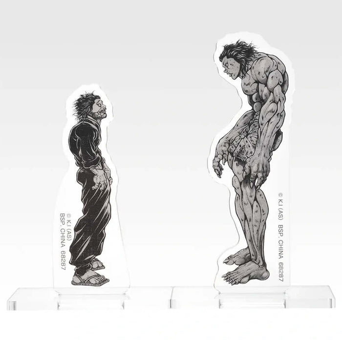 ICHIBAN KUJI BAKI THE GREAT HEARTBEAT - ACRYLIC STAND FULL SET LOT G