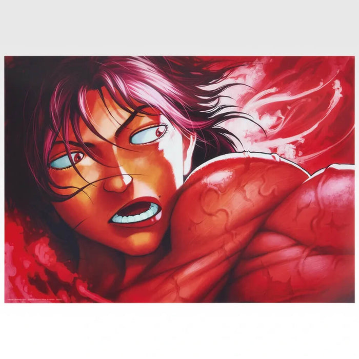 ICHIBAN KUJI BAKI THE GREAT HEARTBEAT - CLEAR POSTER FULL SET LOT F