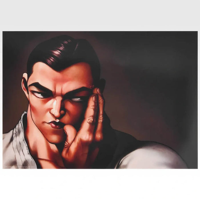 ICHIBAN KUJI BAKI THE GREAT HEARTBEAT - CLEAR POSTER FULL SET LOT F