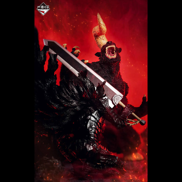 ICHIBAN KUJI BERSERK THE BLACK SWORDSMAN WHO DEFIES FATE - FIGURINE ZODD NOSFERATU LAST ONE