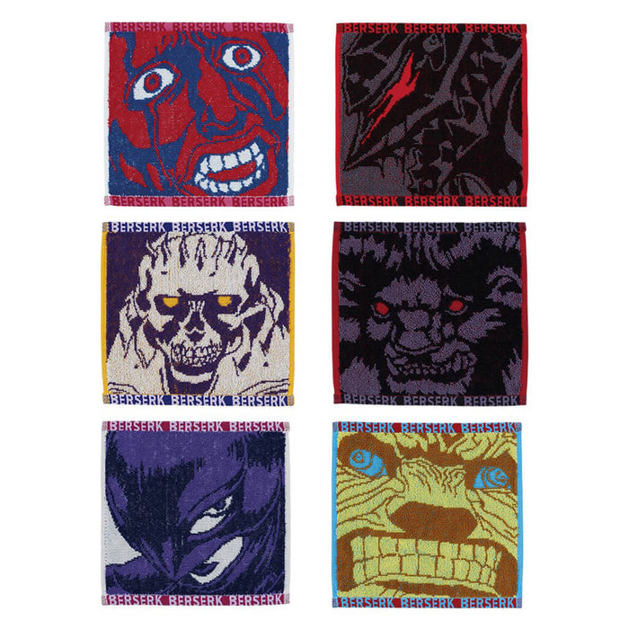 ICHIBAN KUJI BERSERK THE BLACK SWORDSMAN WHO DEFIES FATE - TOWEL FULL SET LOT F