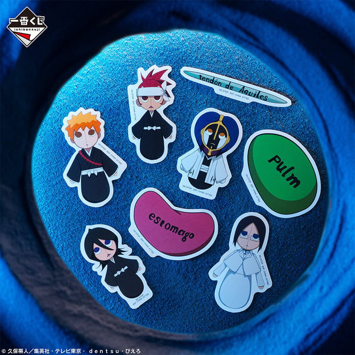ICHIBAN KUJI BLEACH STRIRRING SOULS VOL.3 - LOTE COMPLETO DE PEGATINAS H
