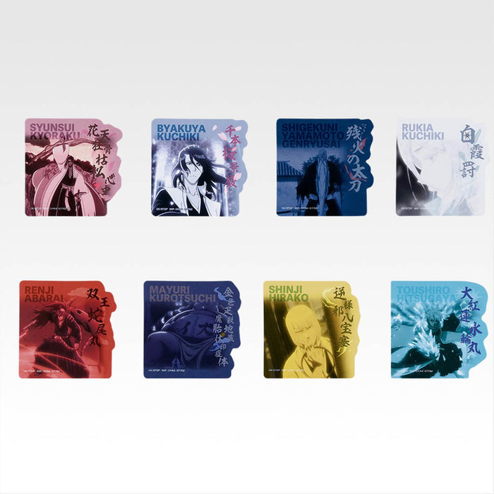 ICHIBAN KUJI BLEACH STRIRRING SOULS VOL.3 - LOTE COMPLETO DE PEGATINAS H