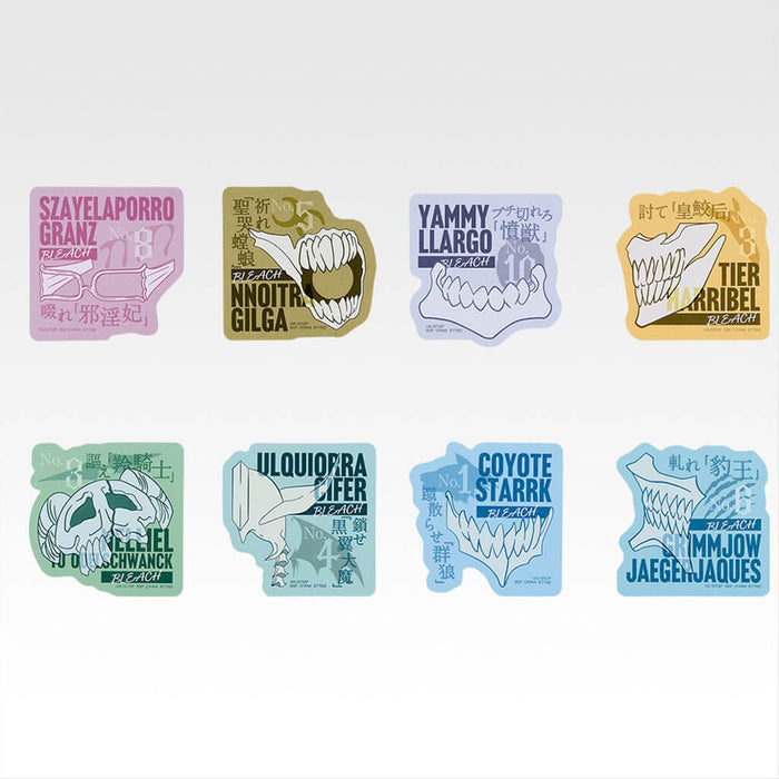 ICHIBAN KUJI BLEACH STRIRRING SOULS VOL.3 - LOTE COMPLETO DE PEGATINAS H