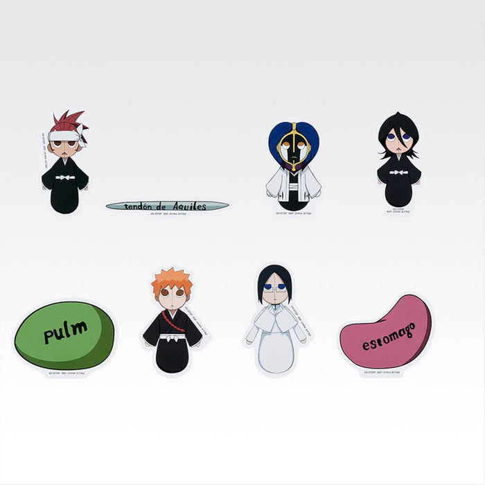 ICHIBAN KUJI BLEACH STRIRRING SOULS VOL.3 - LOTE COMPLETO DE PEGATINAS H
