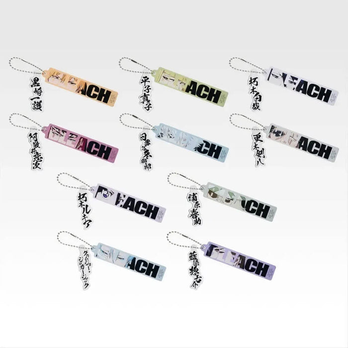 ICHIBAN KUJI BLEACH STIRRING SOULS VOL.4 - ACRYLIC CHARM FULL SET LOT E